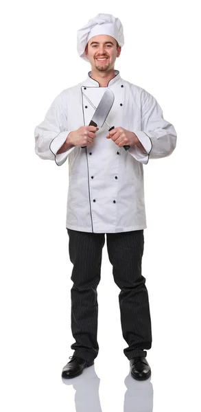 Chef iş başında — Stok fotoğraf