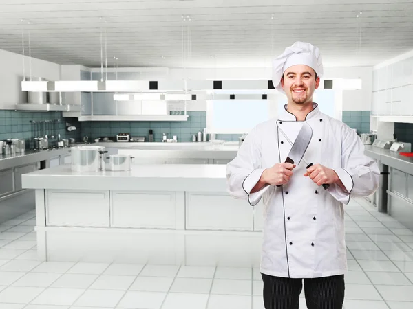 Chef in servizio — Foto Stock