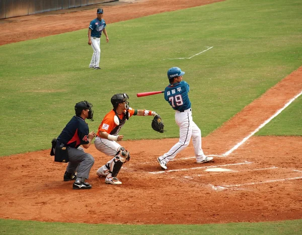 Jogo de beisebol profissional em Taiwan — Fotografia de Stock