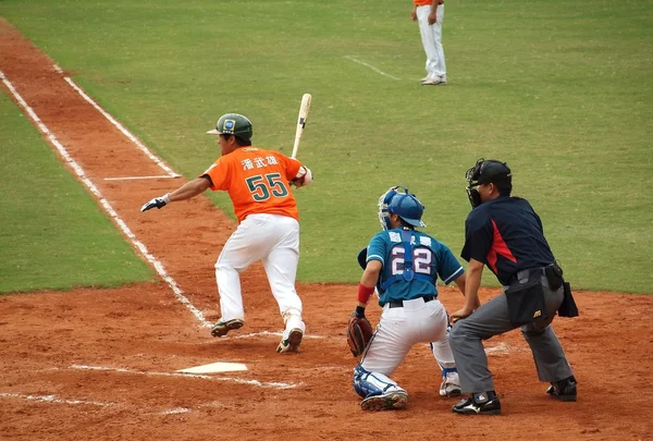 Tayvan profesyonel beyzbol oyunu — Stok fotoğraf