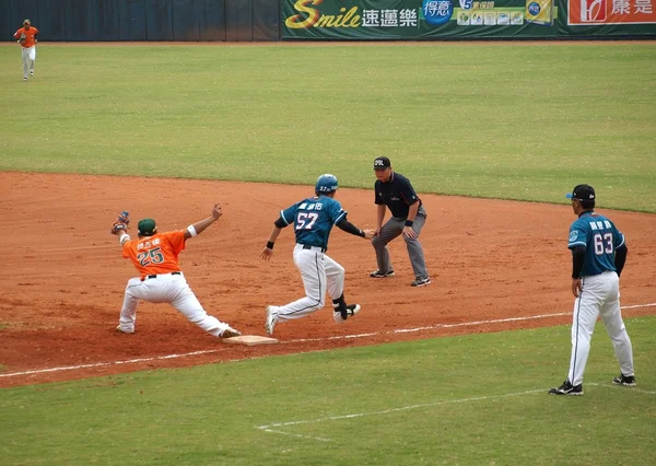 Profesionální baseballový zápas v Tchaj-wanu — Stock fotografie