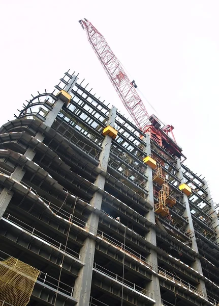 Moderne Highrise Construction Site — Photo