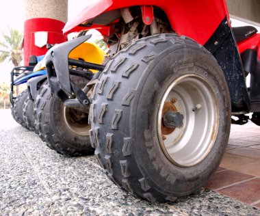 Dune Buggies Lined Up for the Summer clipart