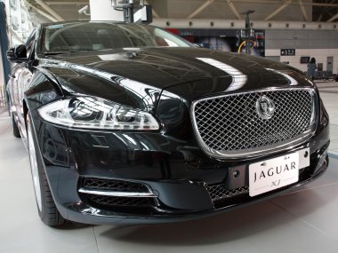 New Jaguar Luxury Sedan XJ clipart