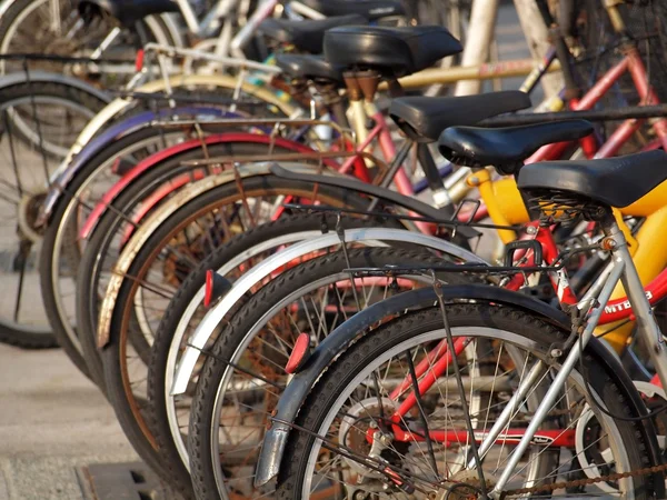 Used Bicycles — Stock Photo, Image