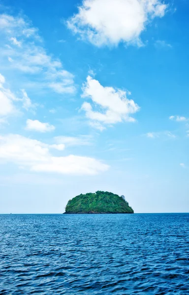 stock image Deserted tropical island