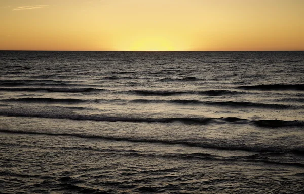 Океан захід сонця — стокове фото