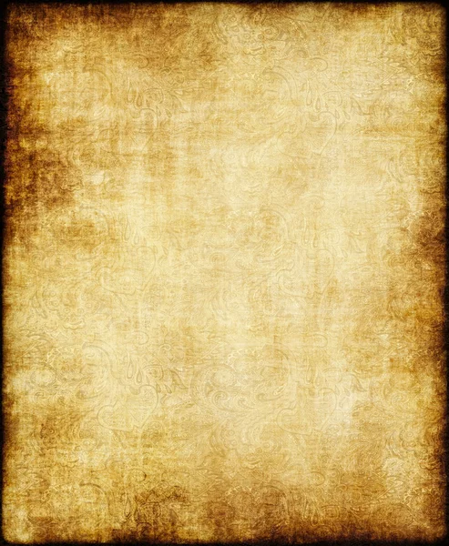 Старый желтый коричневый пергаментная бумага текстура — стоковое фото