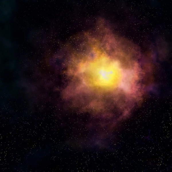 Nor de gaz nebulos în spațiul cosmic adânc — Fotografie, imagine de stoc