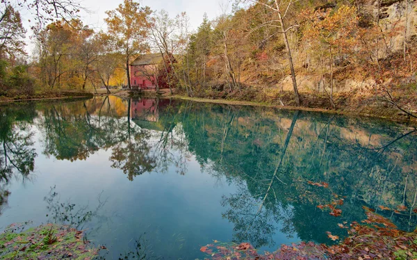 stock image Alley spring mill house