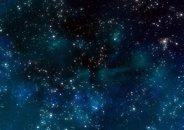 우주에 있는 별 — 스톡 사진
