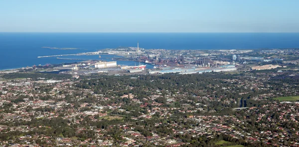 Wollongong město a předměstí — Stock fotografie