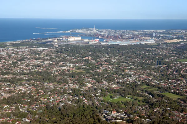 Wollongong cidade e subúrbios — Fotografia de Stock