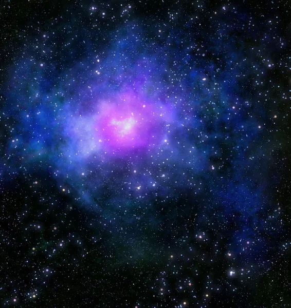 Nebulosan gas moln i djupa rymden — Stockfoto