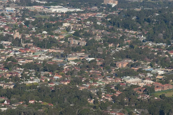 Wollongong เมืองและชานเมือง — ภาพถ่ายสต็อก