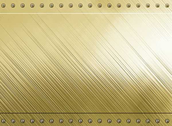 Gold Metall Hintergrund Textur — Stockfoto