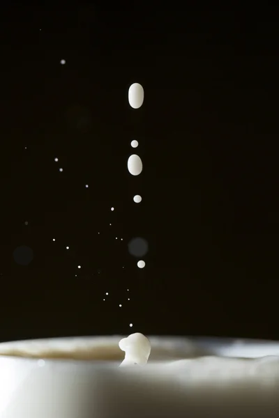 Молочные брызги. — стоковое фото