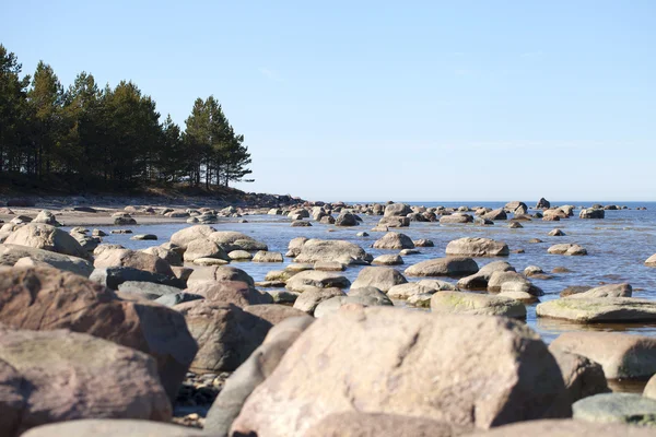 Pedras no mar . — Fotografia de Stock