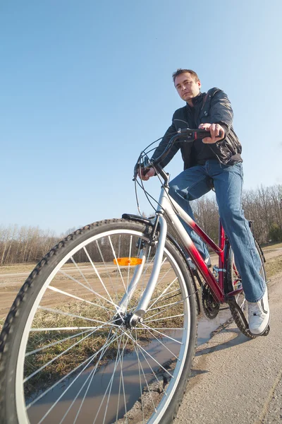 Cyclist. — Stock Photo, Image