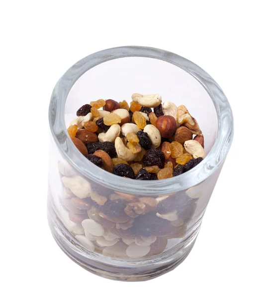 Nuts and dry fruits. — Stock Photo, Image