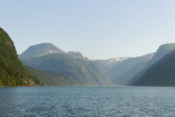 Fjorden i Norge. — Stockfoto