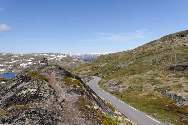Si Sognefjell horská silnice. — Stock fotografie