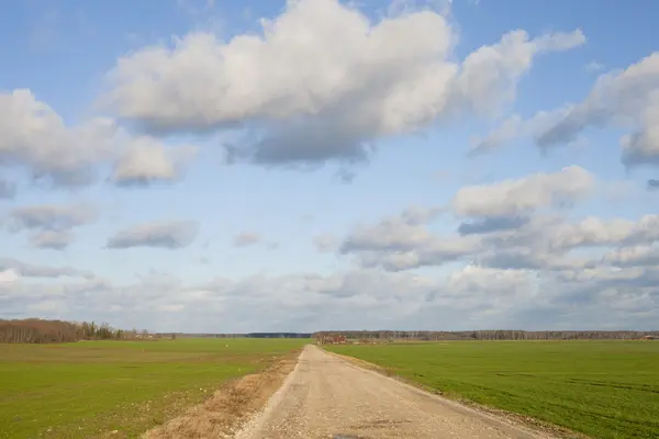 Estrada rural . — Fotografia de Stock