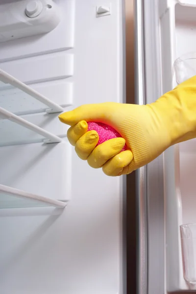 Холодильник для чистки рук . — стоковое фото