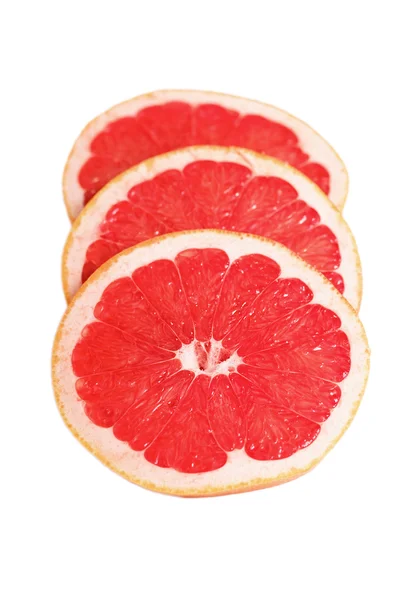 Segmenten van grapefruit. — Stockfoto