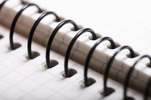 Notebook Spiraleσπείρα του σημειωματαρίου. — Φωτογραφία Αρχείου