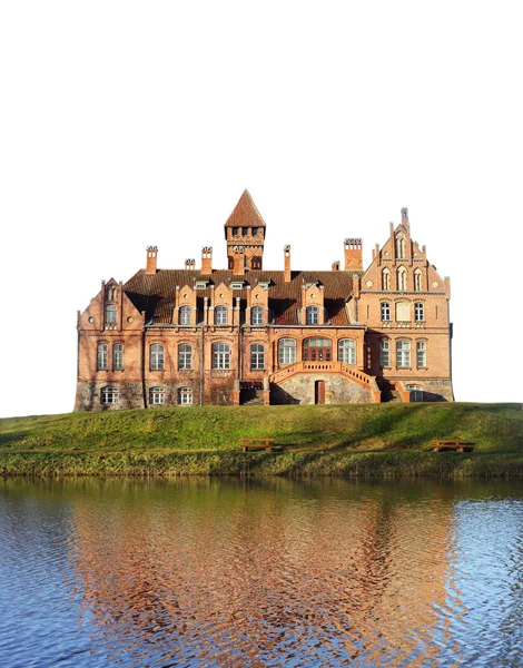 Jaunmoku slott i Lettland, Europa. — Stockfoto