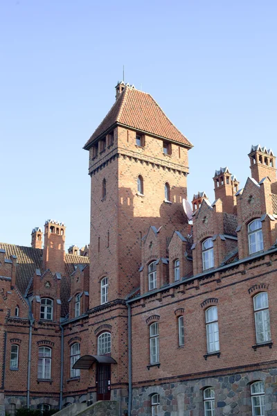 Jaunmoku hrad v Lotyšsku, pobaltské státy, Evropa. — Stock fotografie