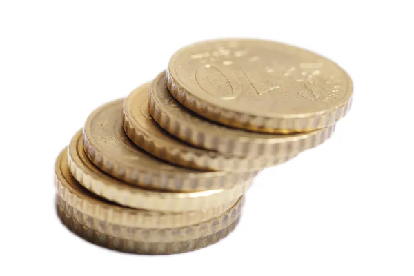 stock image Eurocoins.