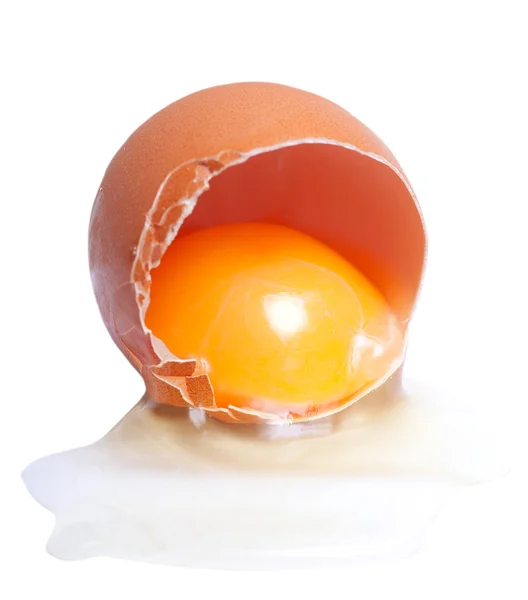 Kırık yumurta. — Stok fotoğraf