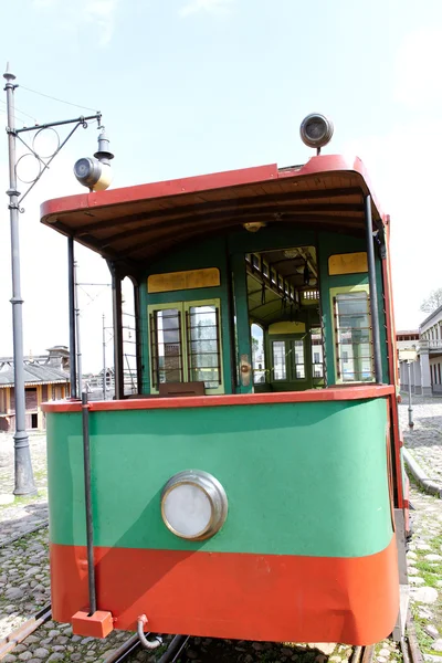 Historické tramvaje. — Stock fotografie