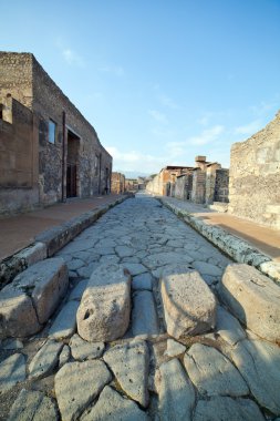 Pompei ruins. clipart