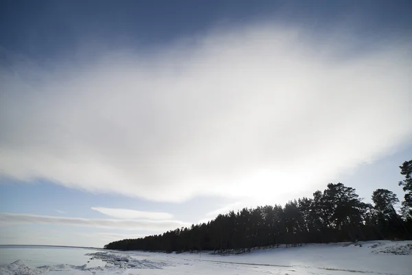 Zmrzlé moře. — Stock fotografie