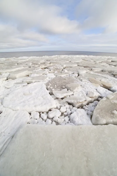 Eis und Meer. — Stockfoto