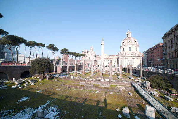 Ruïnes in Rome, Italië. — Stockfoto