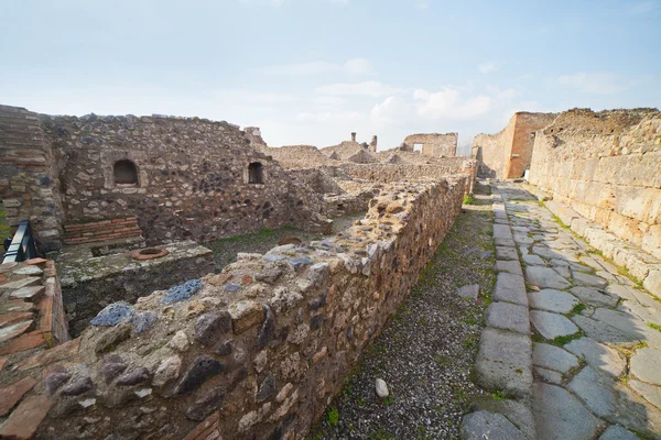 Ruiny Pompejów. — Zdjęcie stockowe