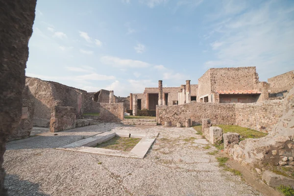 Ruínas de Pompeia . — Fotografia de Stock