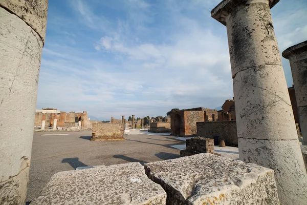Ruínas de Pompeia . — Fotografia de Stock