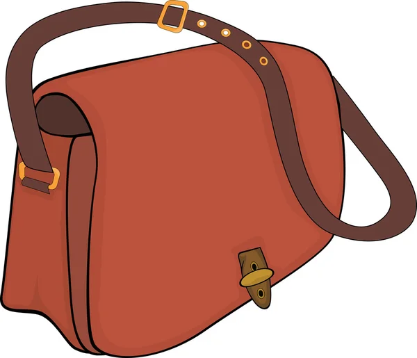 Bolsa. Caricatura — Vector de stock