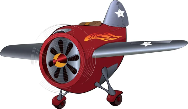 El avión de juguete — Archivo Imágenes Vectoriales