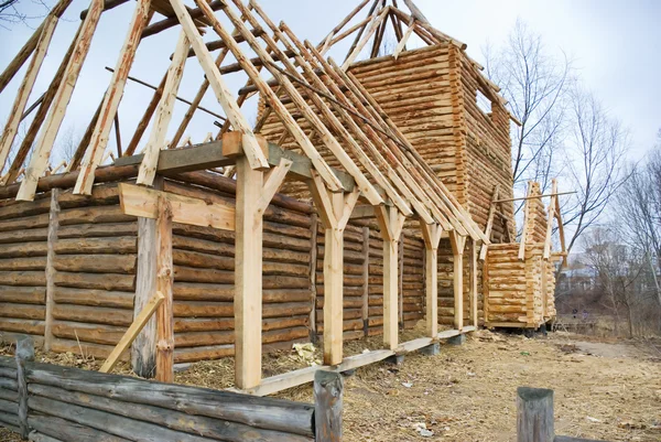 लाकडी घर — स्टॉक फोटो, इमेज