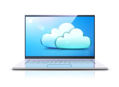 Cloud computing concept clipart