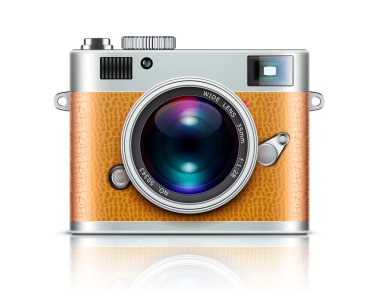 Retro style camera clipart