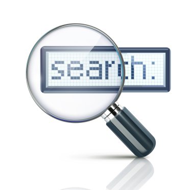 Search concept clipart