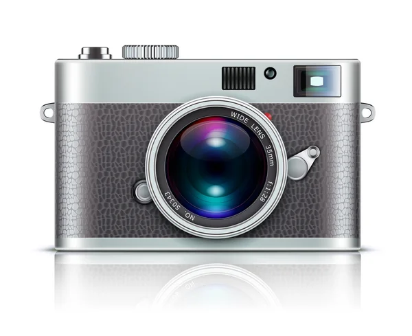 Retro style camera — Stock Photo, Image