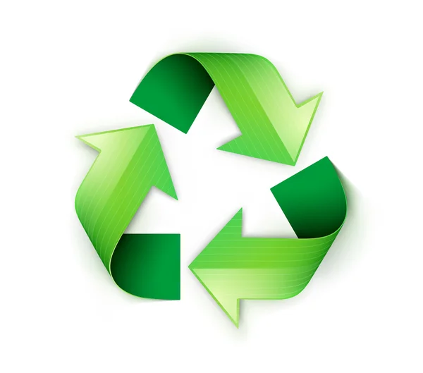 Símbolo de reciclagem — Fotografia de Stock